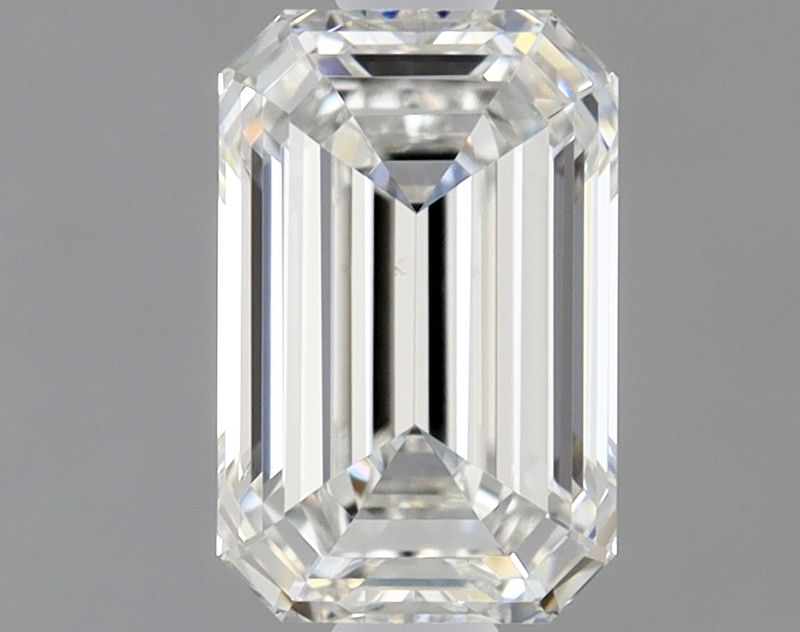 Diamond Natural 0,81Ct F-VS2 Emerald - GIA6542747067