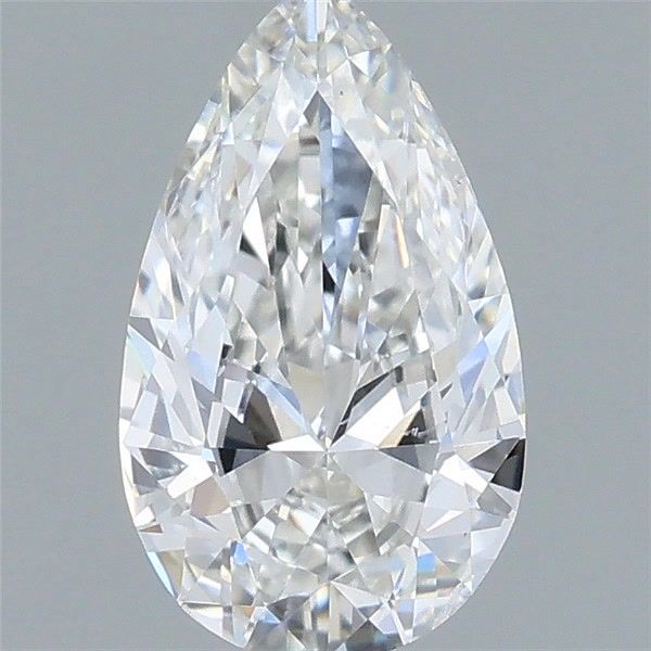 Diamond Natural 0,5Ct G-SI1 Pear - GIA7558351598