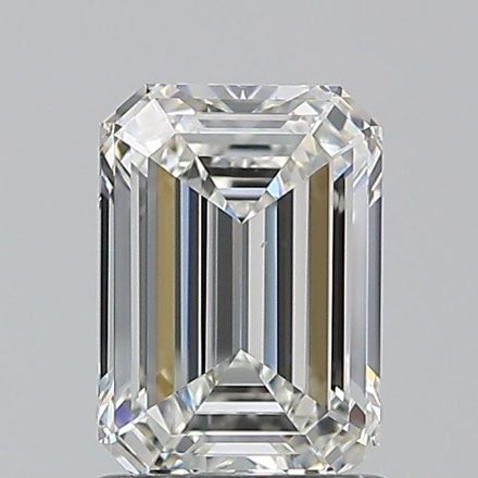 Diamond Natural 1,12Ct H-VS1 Emerald - GIA7558504140 1