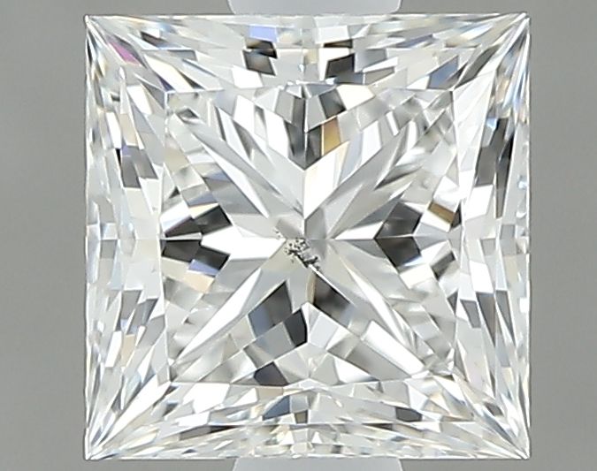 Diamond Natural 0,9Ct G-SI1 Princess - GIA1519870398 1