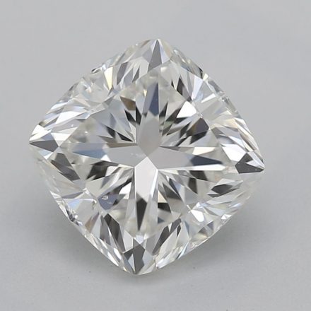 Diamond Natural 1,51Ct H-SI1 Cushion - GIA2225656240 1