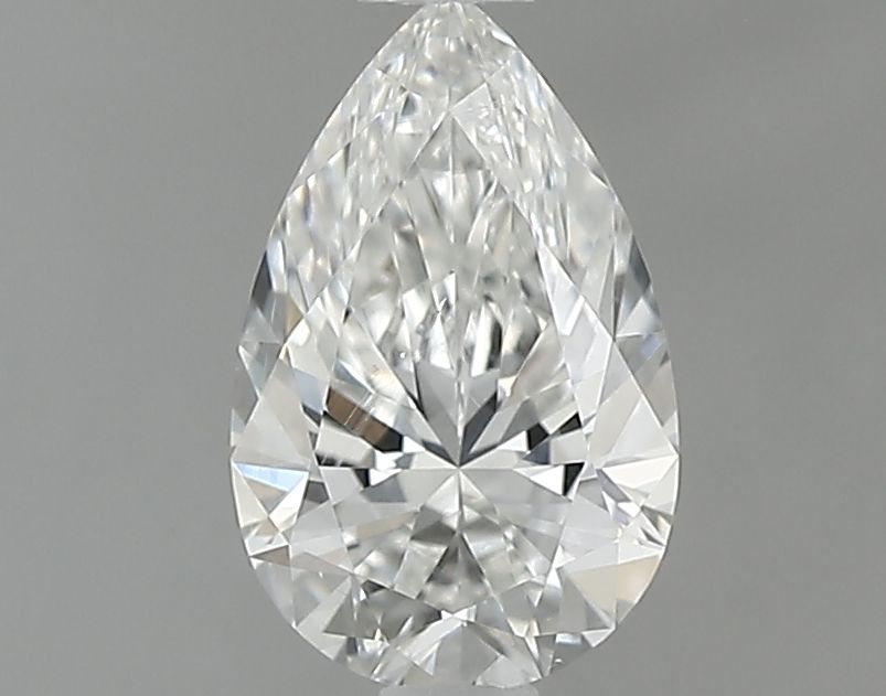 Diamond Natural 0,6Ct F-SI1 Pear - GIA6552411417 1