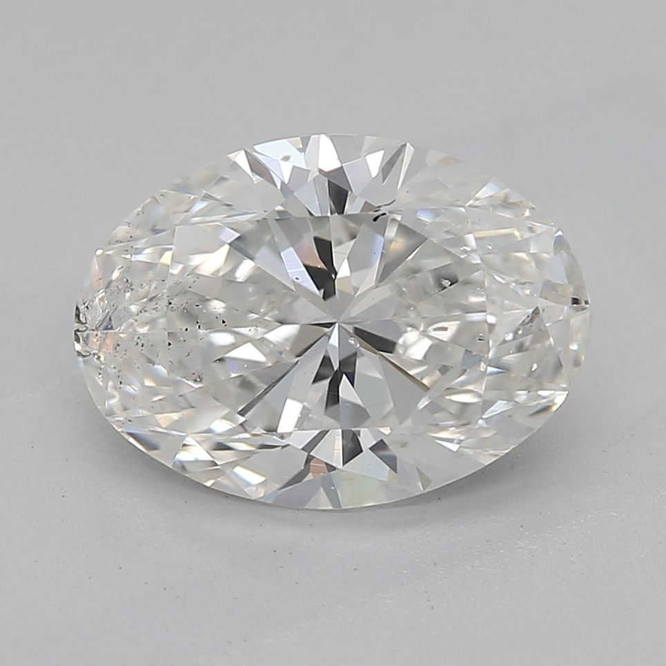Diamond Natural 1,3Ct G-SI2 Oval - GIA6522715536 1
