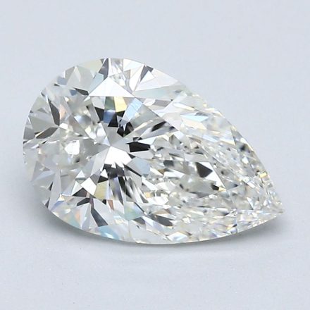Diamond Natural 1,81Ct H-VS2 Pear - GIA7546603947 1
