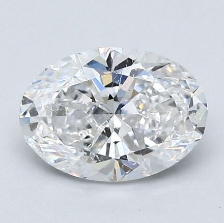 Diamond Natural 1,3Ct E-SI2 Oval - GIA1232918415 1