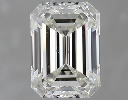 Diamond Natural 1,7Ct J-SI1 Emerald - GIA3525584467 1