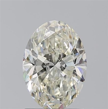 Diamond Natural 1,5Ct K-SI2 Oval - GIA2548750161 1
