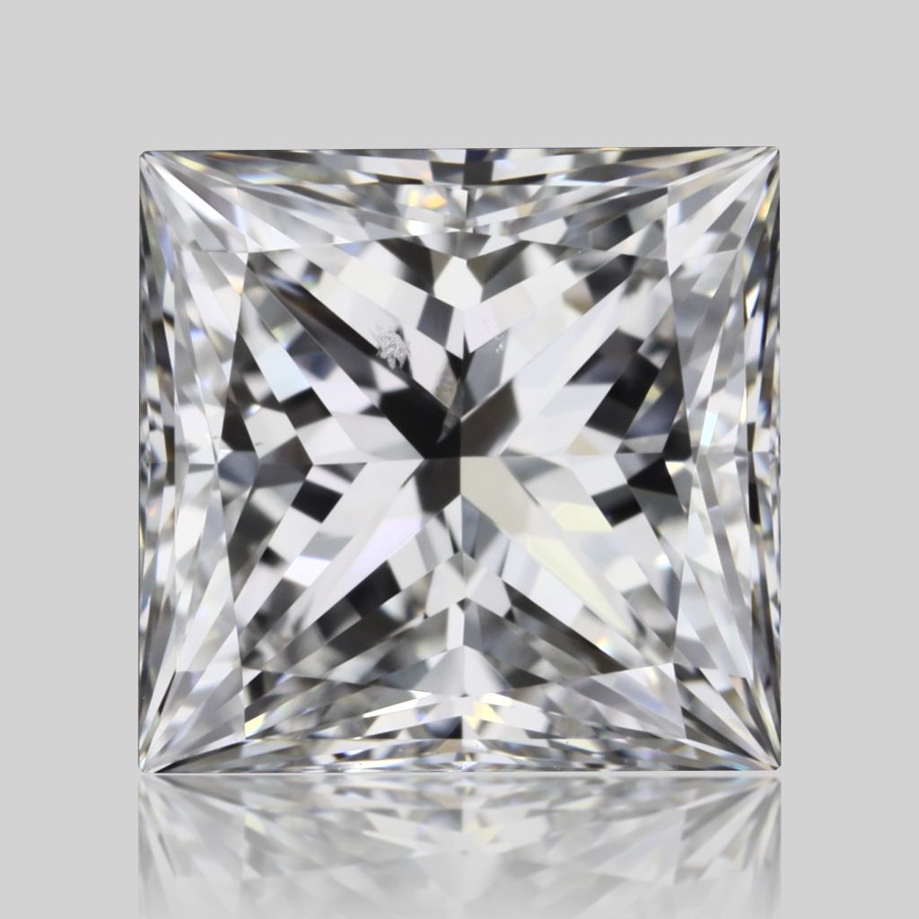 Diamond Natural 1,01Ct E-SI1 Princess - GIA7558537499 1