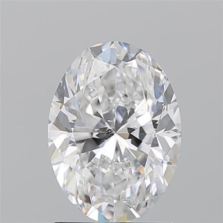 Diamond Natural 1,7Ct E-SI2 Oval - GIA6541849543 1