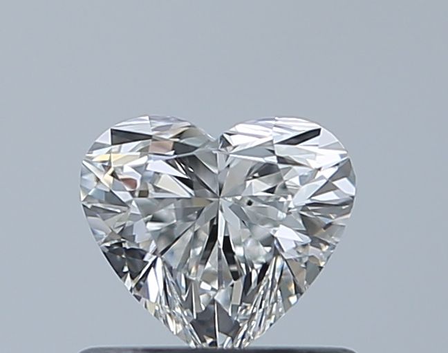 Diamond Natural 0,53Ct F-VVS2 Heart - GIA1236969588 1