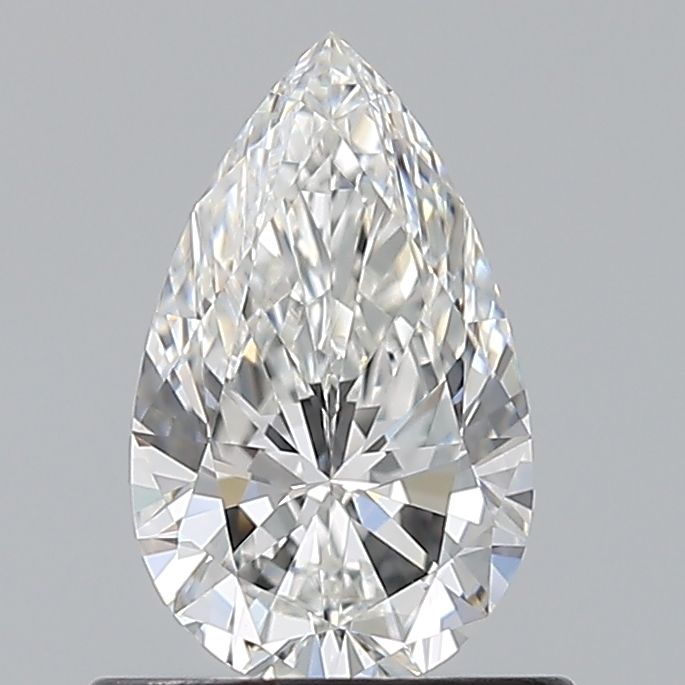 Diamond Natural 0,7Ct F-VVS2 Pear - GIA6541660214 1
