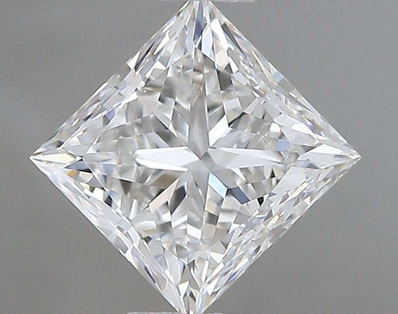 Diamond Natural 0,9Ct F-VVS1 Princess - GIA5486621288 1