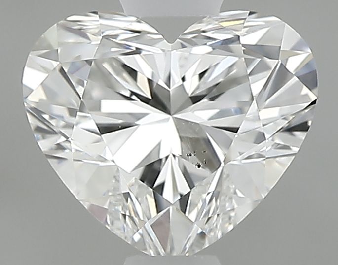 Diamond Natural 0,66Ct G-SI1 Heart - GIA7538577621 1