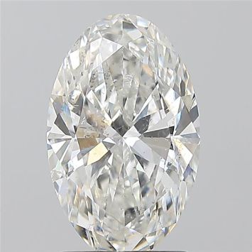 Diamond Natural 1,7Ct G-SI2 Oval - GIA6512205067 1