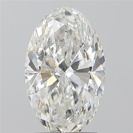 Diamond Natural 1,7Ct G-SI2 Oval - GIA6512205067 1