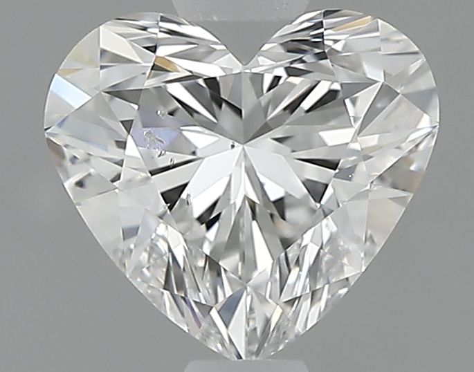 Diamond Natural 0,82Ct F-SI1 Heart - GIA7552319279 1