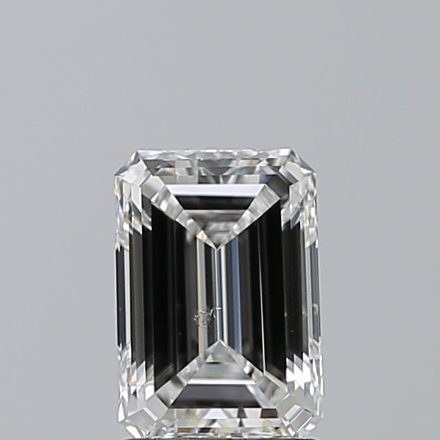 Diamond Natural 1,5Ct G-SI1 Emerald - GIA5221927599 1