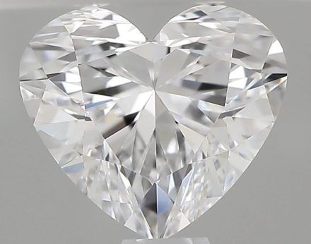 Diamond Natural 0,73Ct D-VVS2 Heart - GIA7488096201 1