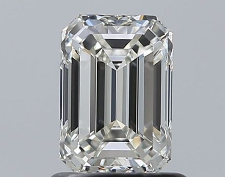 Diamond Natural 1Ct I-VVS1 Emerald - GIA6452473273 1