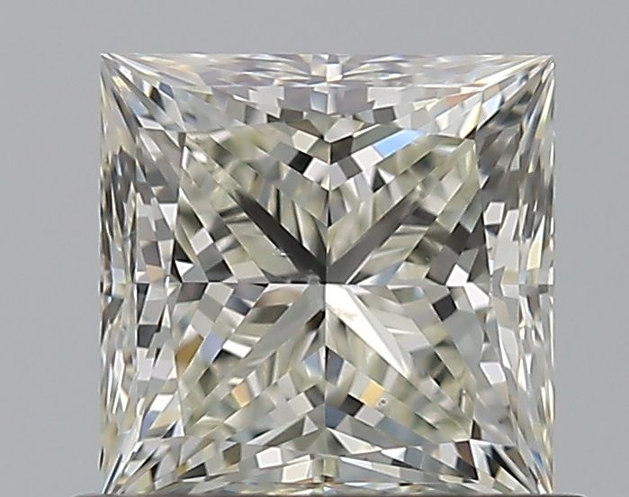Diamond Natural 0,81Ct K-SI1 Princess - GIA2456072941 1