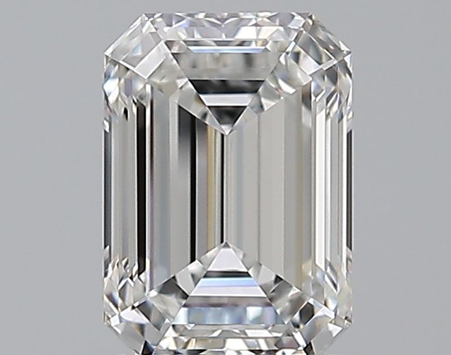 Diamond Natural 1,29Ct F-VVS2 Emerald - GIA6502739456