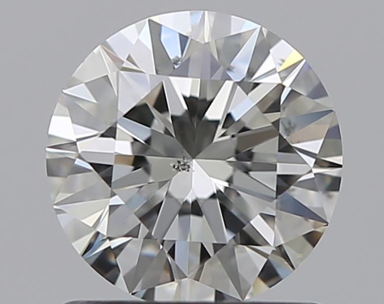 Diamond Natural 0,9Ct J-SI1 Round - GIA7506224417 1