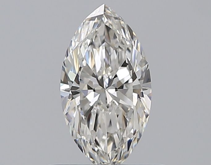 Diamond Natural 0,6Ct F-IF Marquise - GIA1517669123