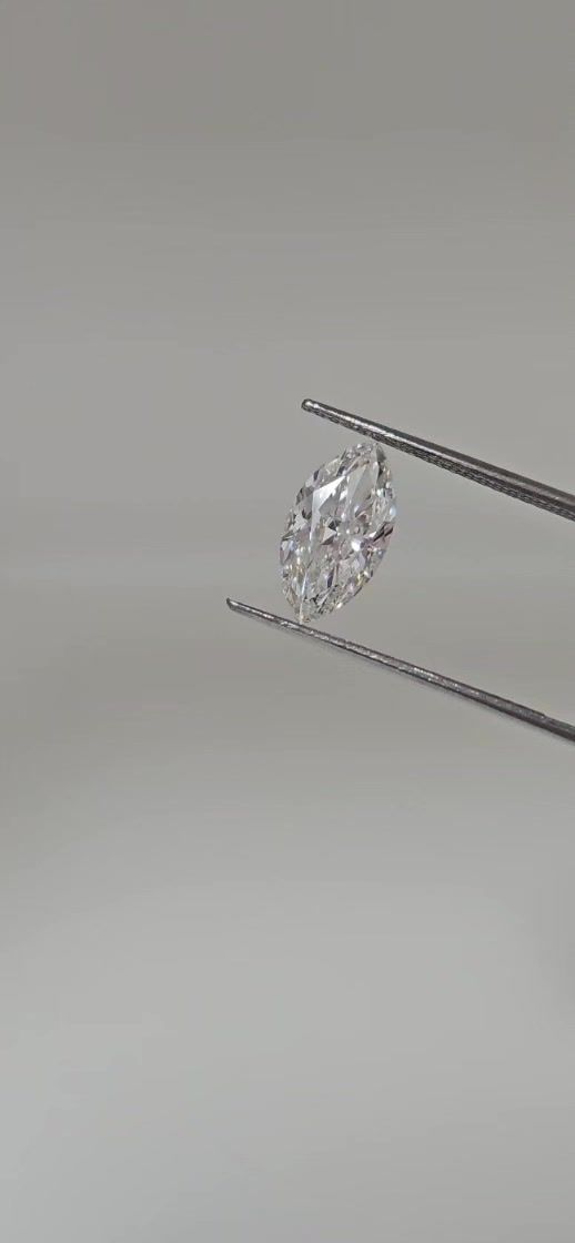 Diamond Natural 1,5Ct G-SI2 Marquise - GIA7553376681 1