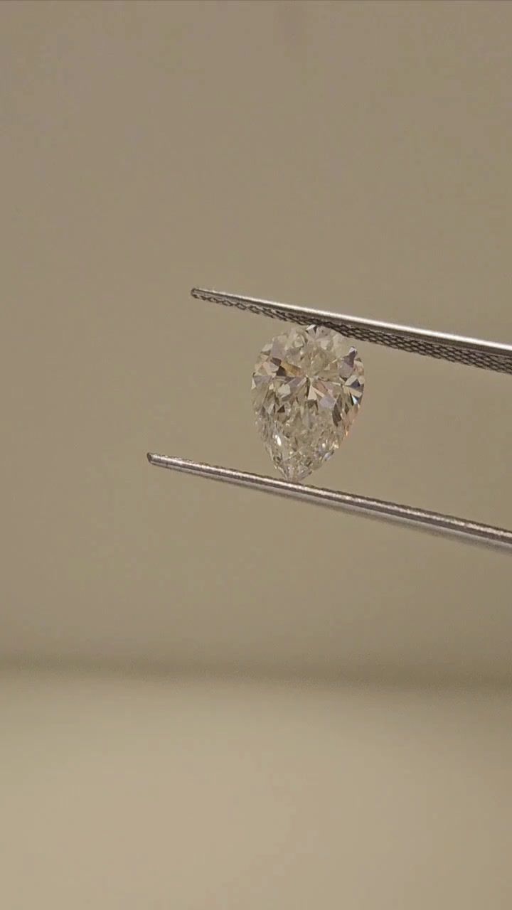 Diamond Natural 1,6Ct H-SI2 Pear - GIA7421043573 1