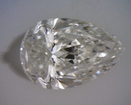 Diamond Natural 1,5Ct H-SI2 Pear - GIA6422505814 1