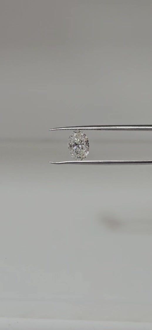 Diamond Natural 1,3Ct I-SI2 Oval - GIA6522693282 1
