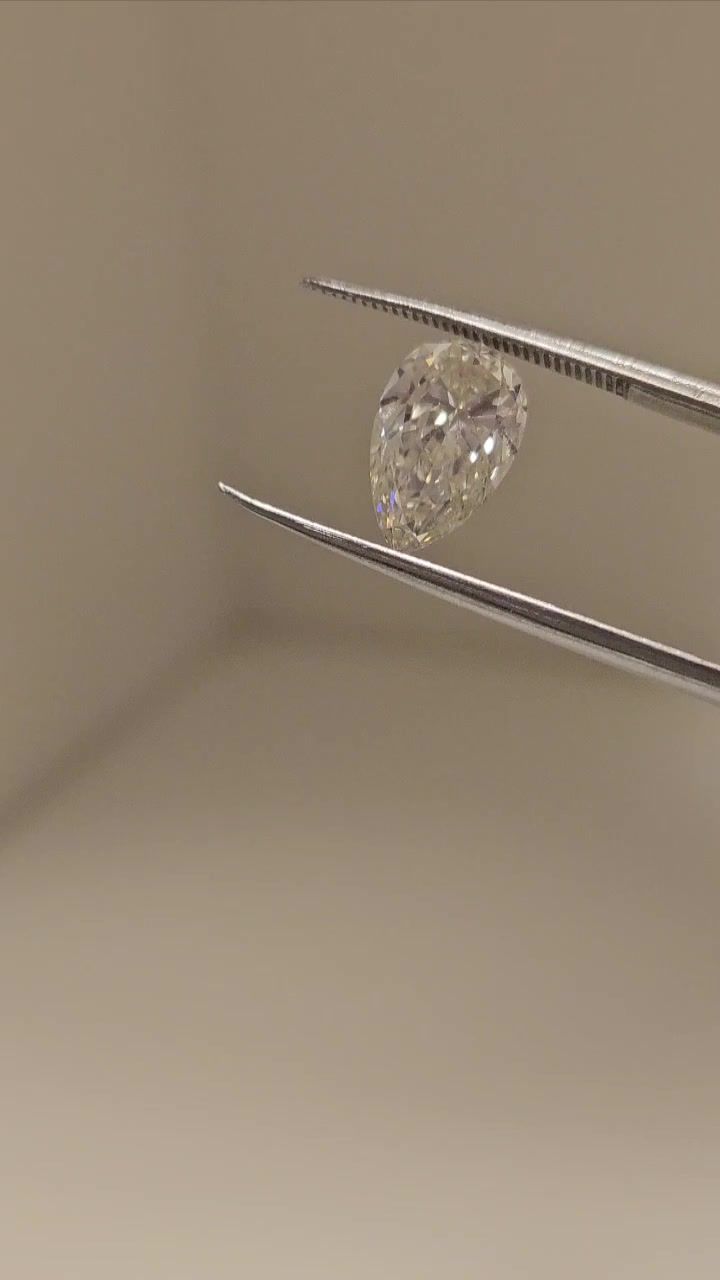 Diamond Natural 1,5Ct J-VS2 Pear - GIA1423902463 1