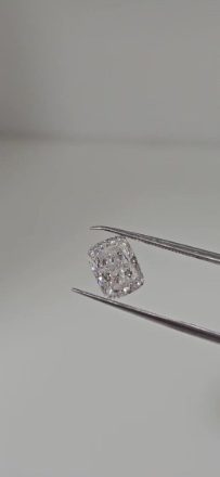 Diamond Natural 1,7Ct G-VVS2 Cushion - GIA7553111521 1