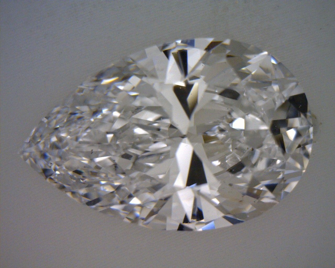 Diamond Natural 1,74Ct D-SI1 Pear - GIA7235034825 1