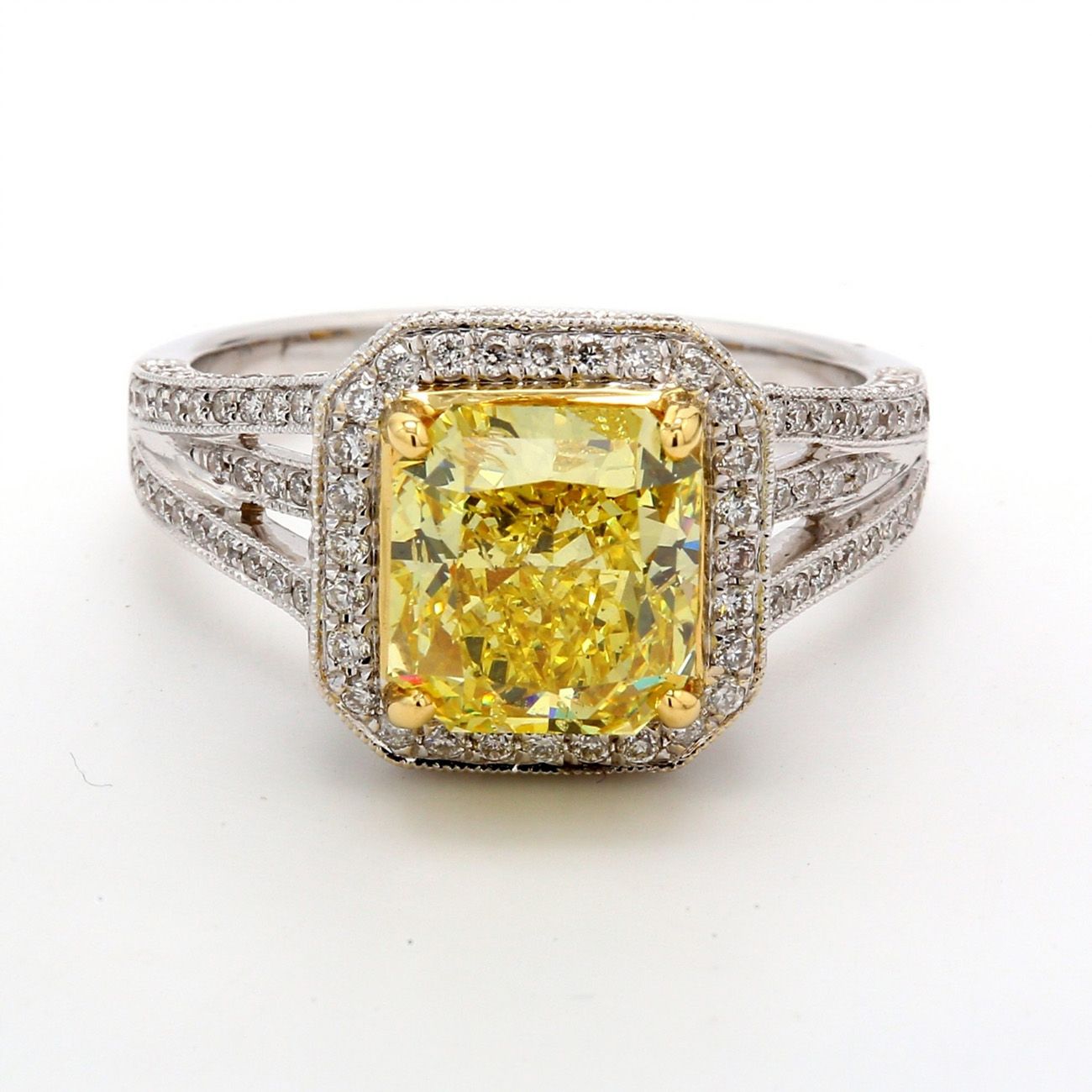 Diamond Natural 0,9Ct H-SI2 Cushion - GIA2151971168 1