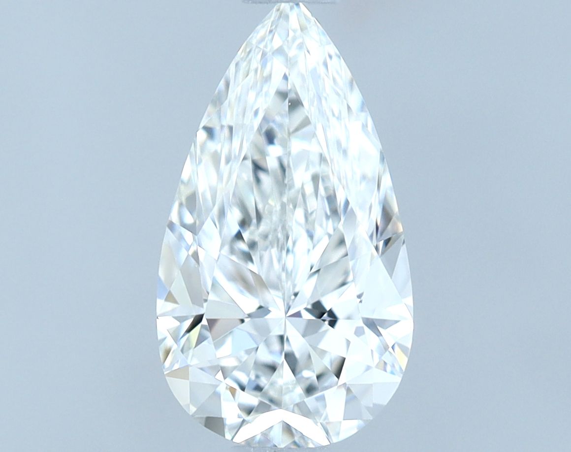 Diamond Natural 0,9Ct F-VVS1 Pear - GIA6551554708 1