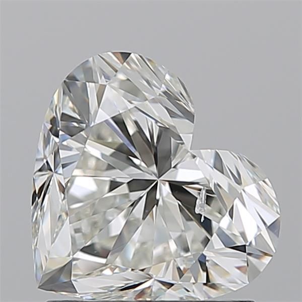 Diamond Natural 1,5Ct I-SI2 Heart - GIA5232978259 1