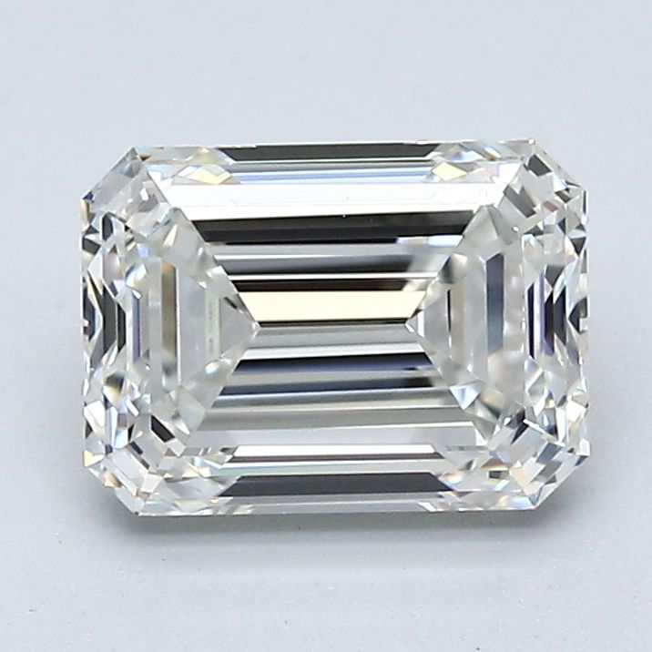 Diamond Natural 1,8Ct H-VVS2 Emerald - GIA7522496115