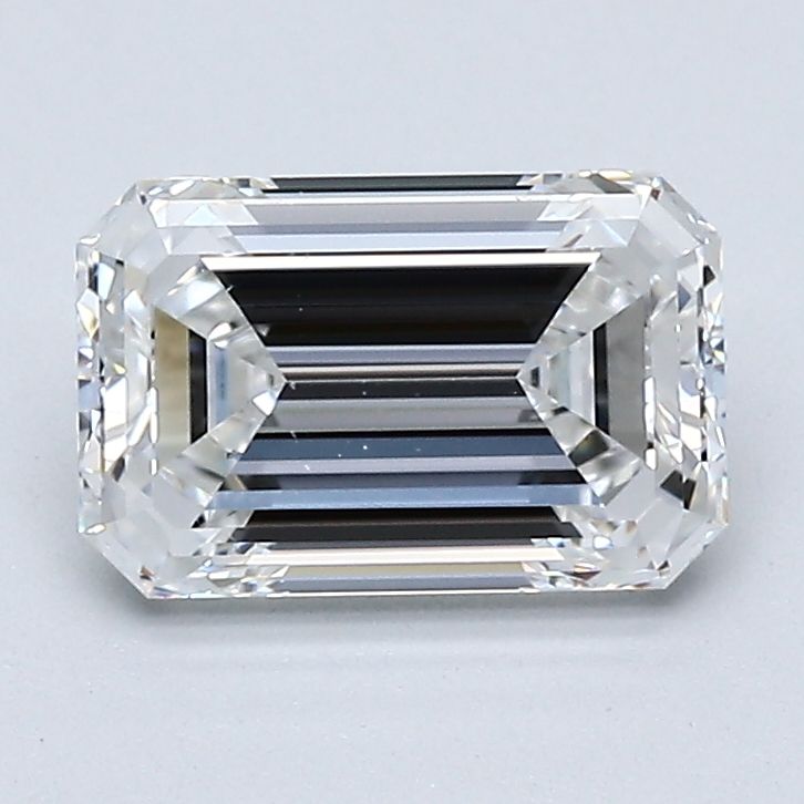 Diamond Natural 1,5Ct F-VS2 Emerald - GIA5533622721 1