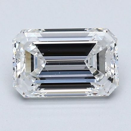 Diamond Natural 1,5Ct F-VS2 Emerald - GIA5533622721 1