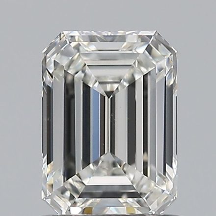 Diamond Natural 0,9Ct G-VS2 Emerald - GIA6521227276 1