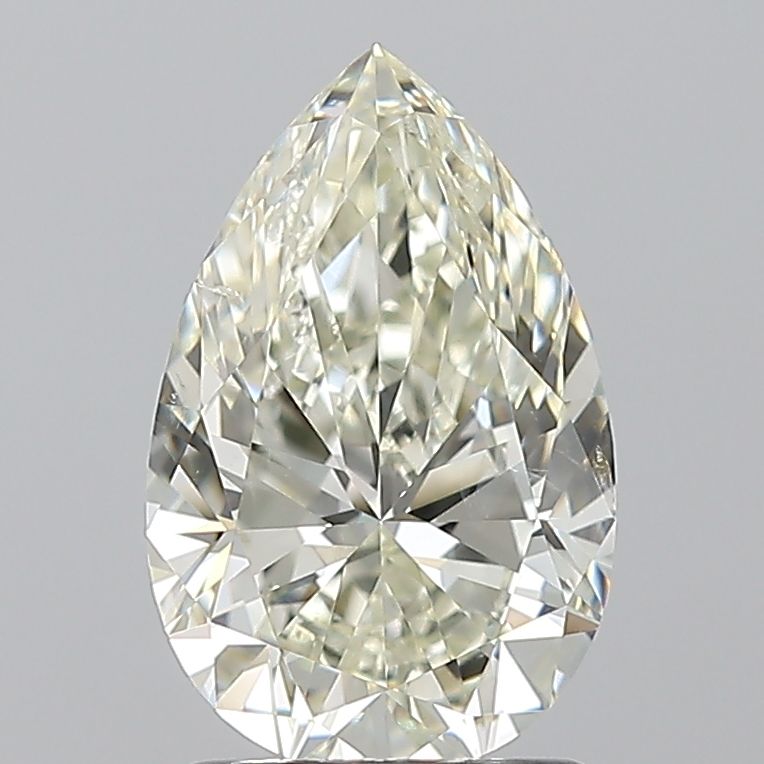 Diamond Natural 1,7Ct J-SI1 Pear - HRD260000108321