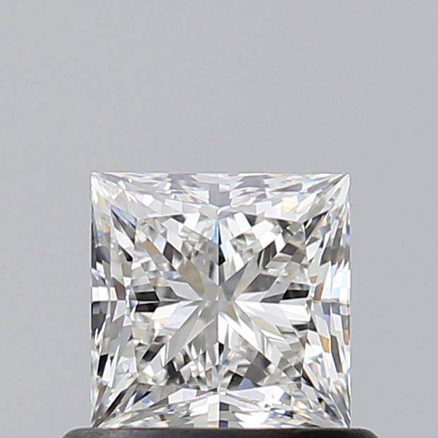 Diamond Natural 0,68Ct F-VVS2 Princess - GIA7538211434 1