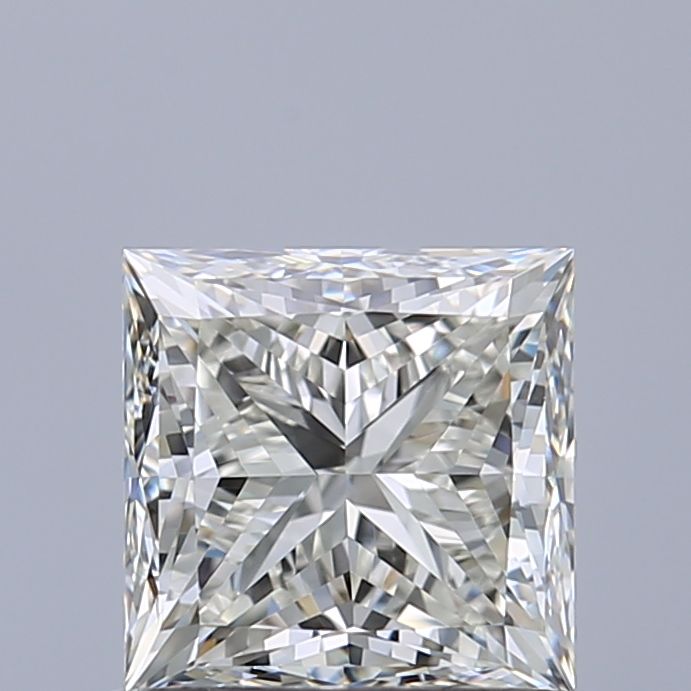 Diamond Natural 0,9Ct J-IF Princess - GIA6555590436 1