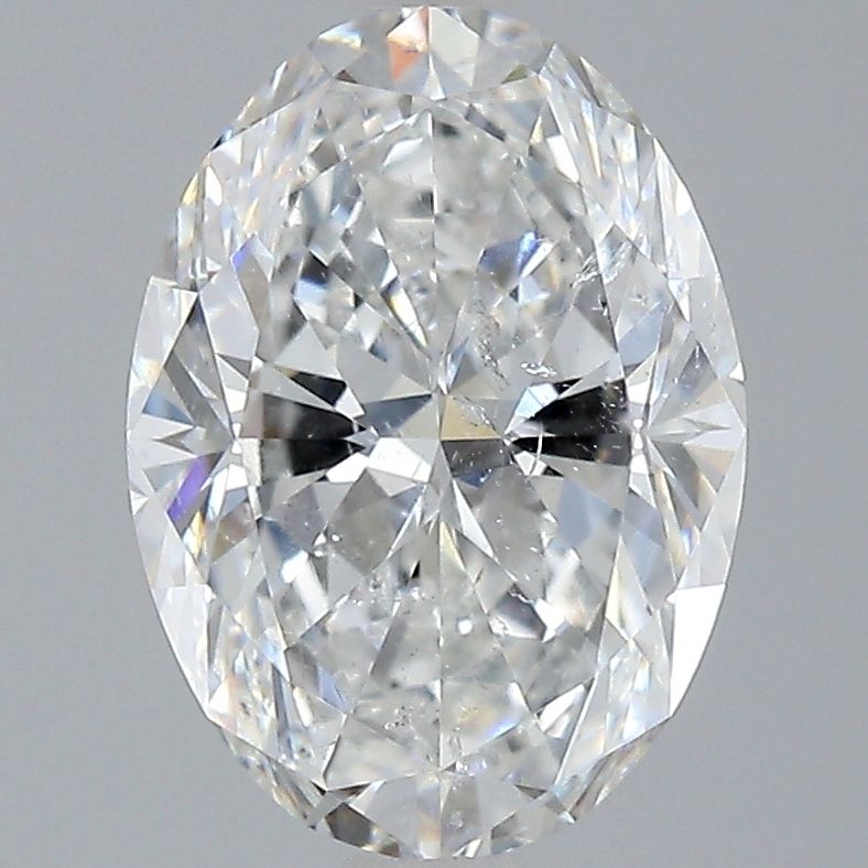 Diamond Natural 1,7Ct F-SI2 Oval - GIA5543212876 1