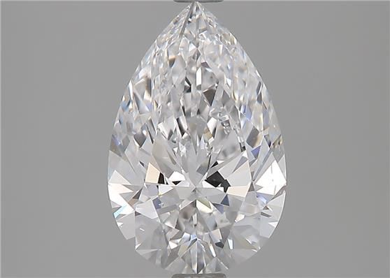 Diamond Natural 1,7Ct D-SI1 Pear - GIA7458736580 1