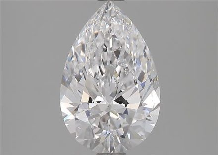 Diamond Natural 1,7Ct D-SI1 Pear - GIA7458736580 1