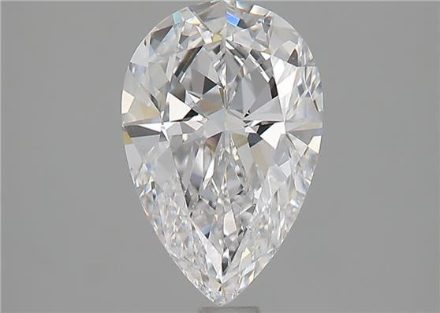 Diamond Natural 1,51Ct D-IF Pear - GIA6422299527 1