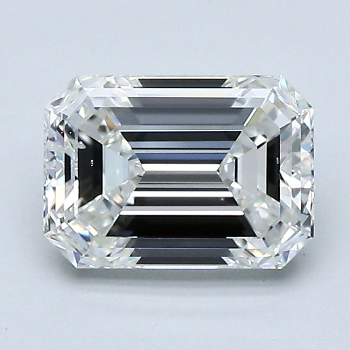 Diamond Natural 1,8Ct G-SI1 Emerald - GIA5543357659 1