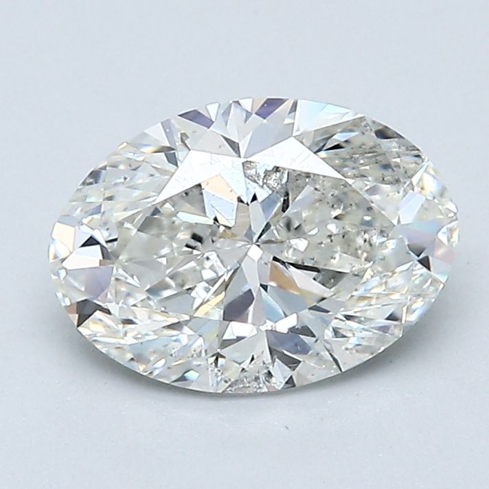 Diamond Natural 1,5Ct H-SI2 Oval - GIA7541700430 1